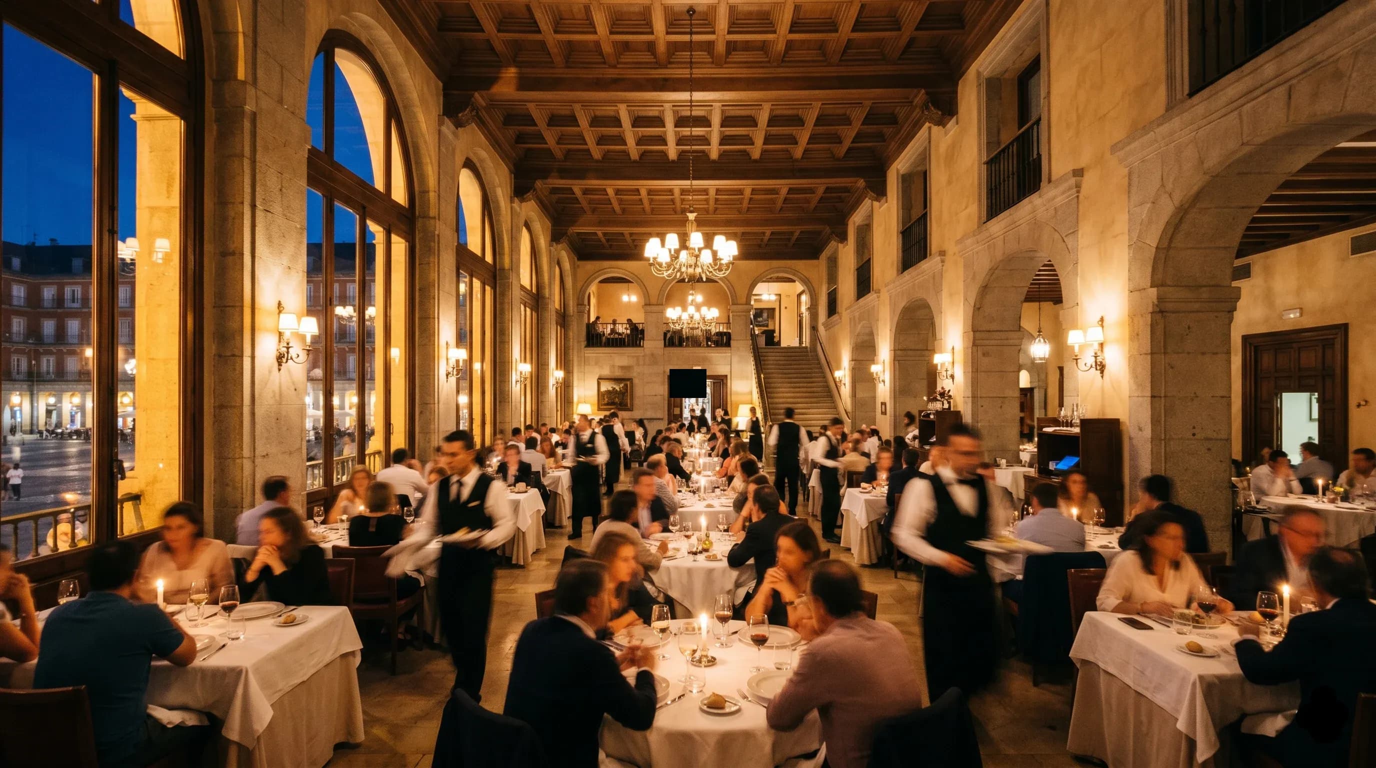 Restaurante gestionado con Lumel